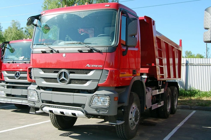 Аренда самосвалов MERSEDES 30 тонн