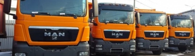 Аренда самосвалов MAN 30 тонн